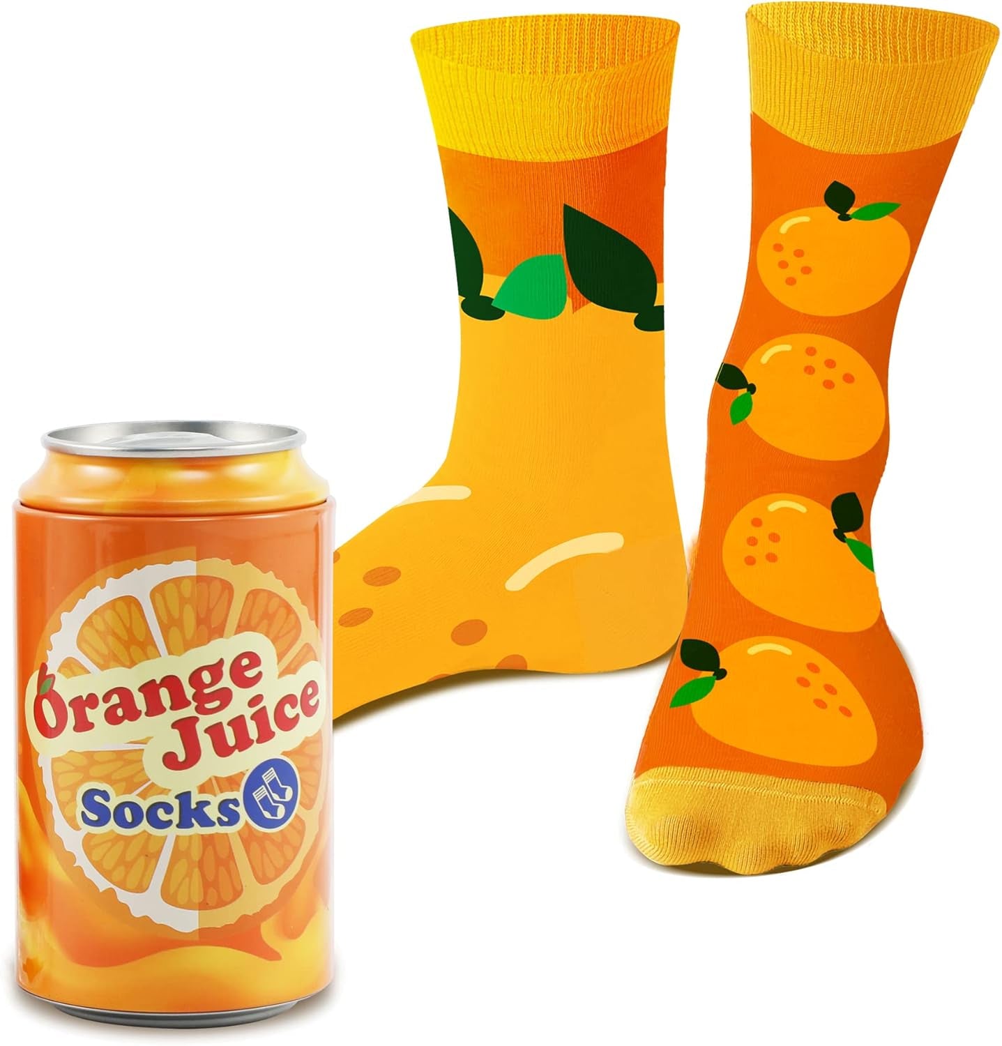 Funny Coffee Beer Orange Juice Can Socks for Men Women -If You Can Read This Bring Me Socks Stocking Stuffers